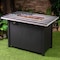 Deko Living 40 Inch Rectangular Outdoor Commemorative Propane Firetable 50,000 BTU COB10008 - alternate 6